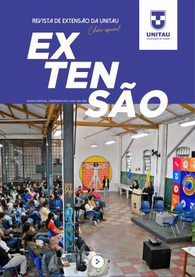 Capa para Revista de Extensão da UNITAU: Edição Especial