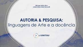 Capa para Autoria & Pesquisa: Linguagens de Arte e a Docência