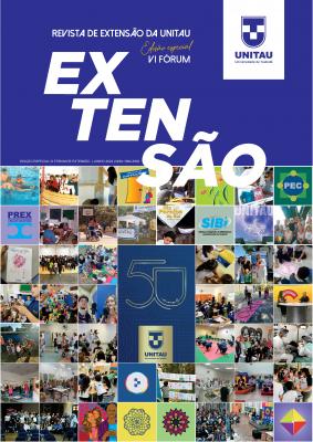 Capa para Revista de Extensão da UNITAU - VI Fórum de Extensão