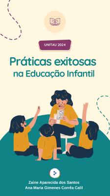 Capa para Práticas exitosas na Educação Infantil : Contando a trajetória da minha pesquisa