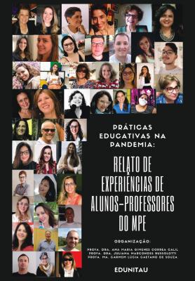 Capa para Práticas educativas na pandemia : relato de experiências de alunos-professores do MPE